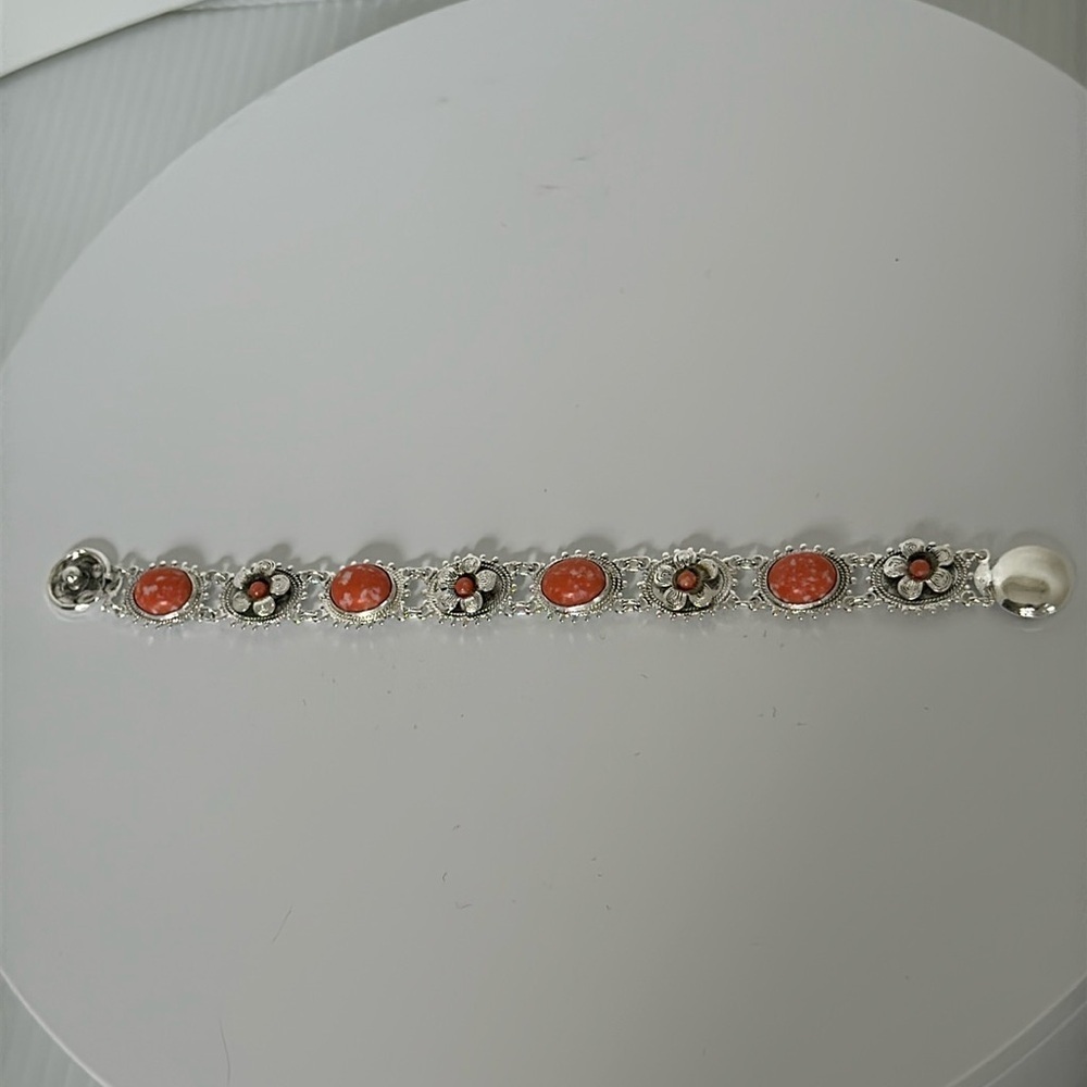 Exquisite 925 Artisanal Real Stones Bracelet